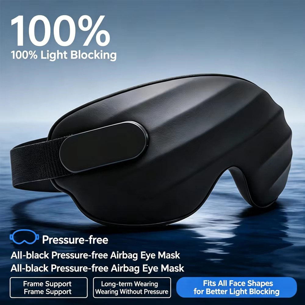 Sleep Eye Mask 3D - 3D-Schlafmaske, konturierte Augenmaske, konkav geformte Nacht-Augenmaske,