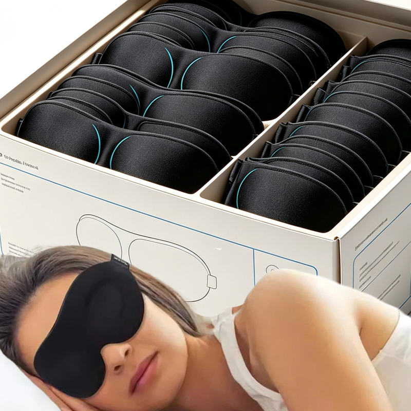 Sleep Eye Mask 3D - Schlafmaske Augenklappe Augenbinde Leichte Reise-Augenmaske für