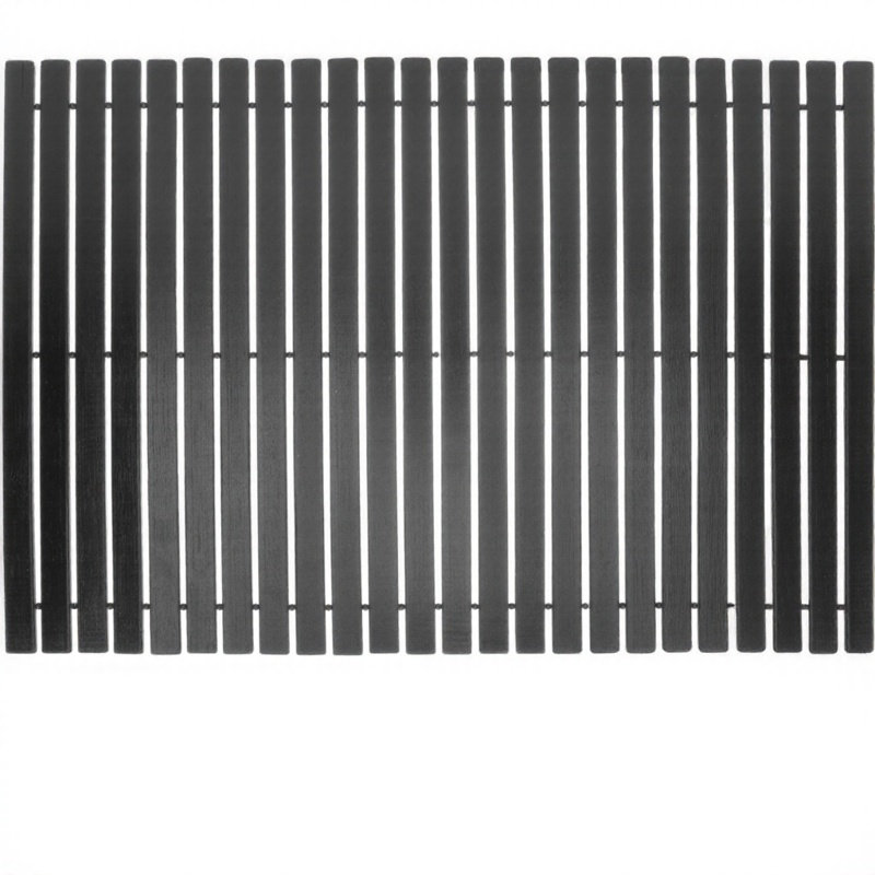 Bamboo Bath Mat - Bambus-Badematte Rutschfeste Faser-Duschmatte für Badezimmer Küche