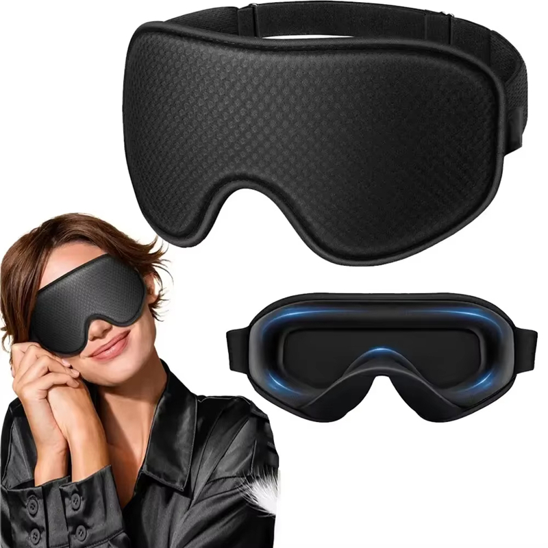 Sleep Eye Mask 3D - Schlafmaske, Verdunkelungs-Augenmaske zum Schlafen - 3D