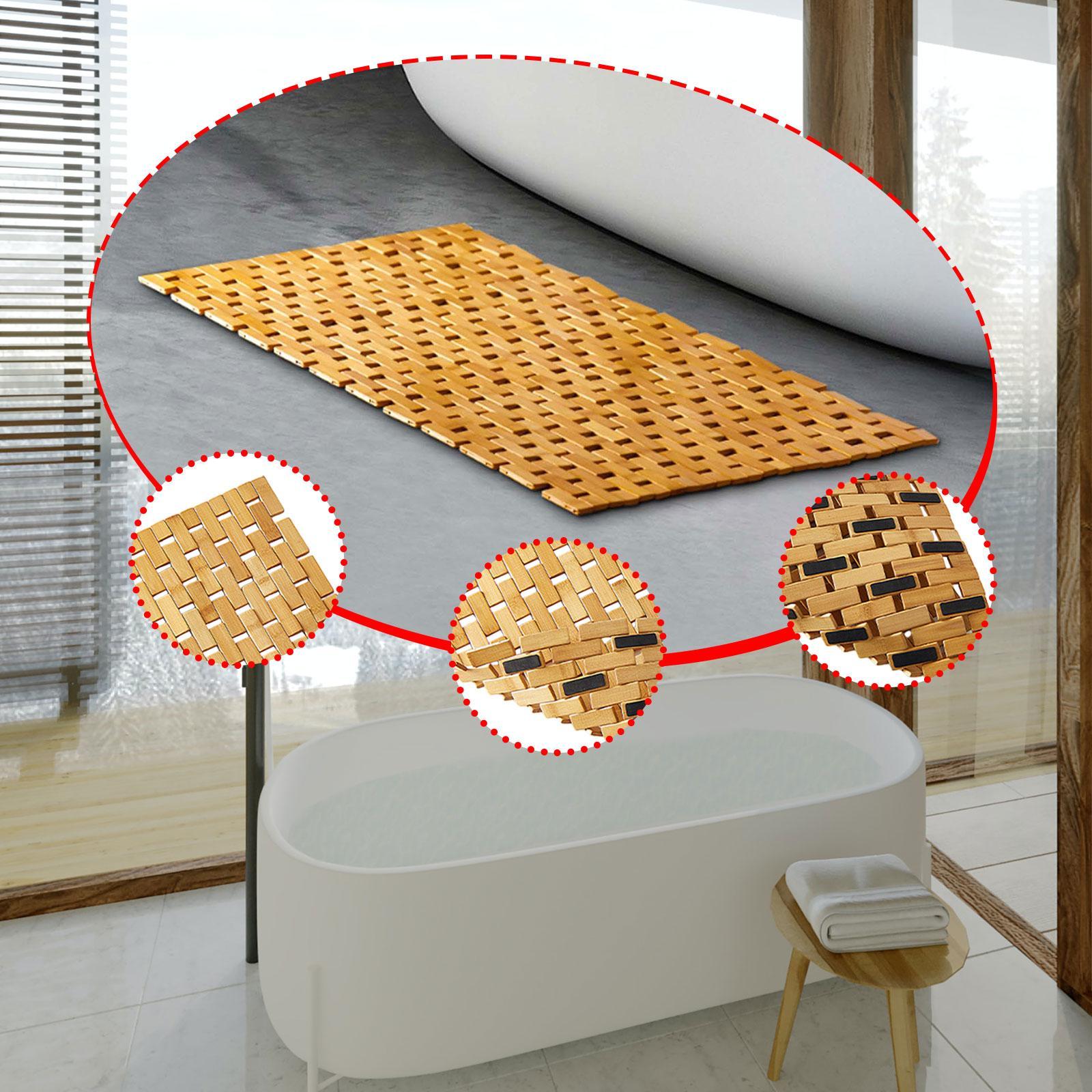 Bambus-Badematte Wasserfeste D – Bamboo Bath Mat Bewertung und Preis
