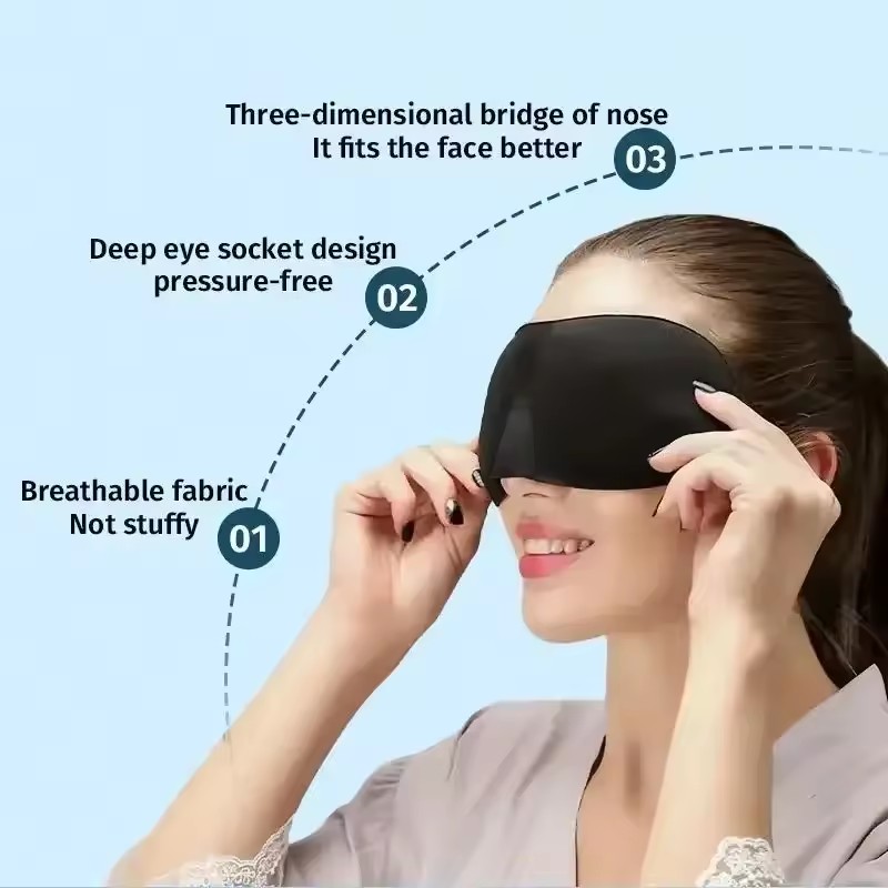 Atmungsaktive, 3D-verstellbare – Sleep Eye Mask 3D Bewertung und Preis