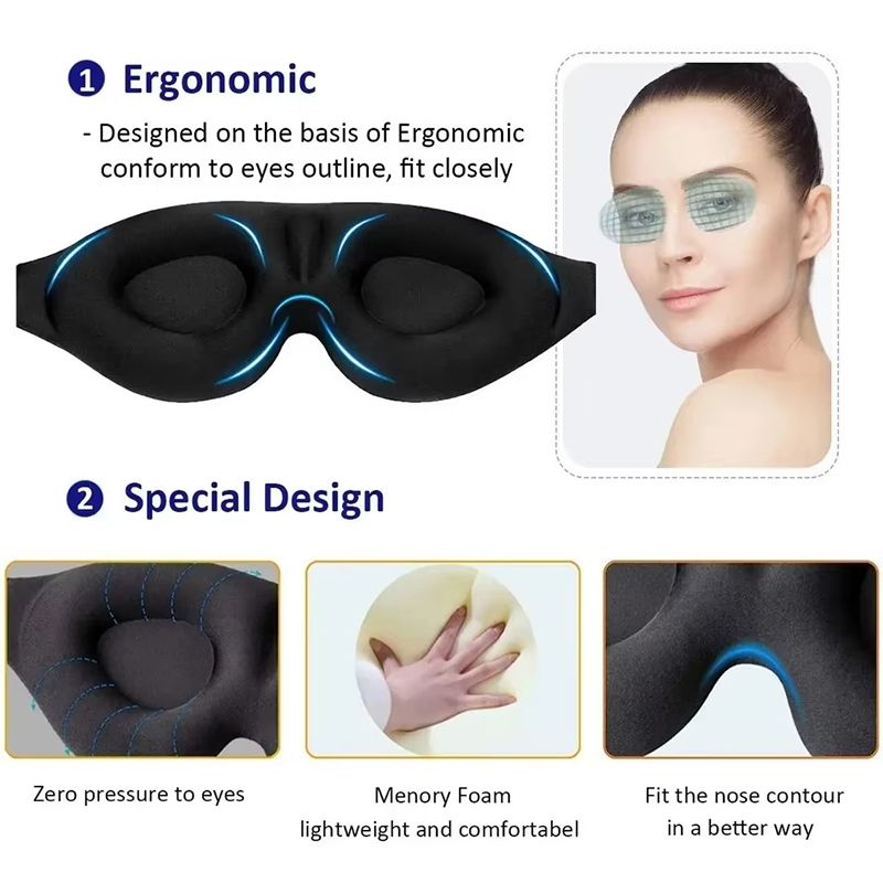 Gewichtete Schlafmaske 3D-Kont – Sleep Eye Mask 3D Bewertung und Preis