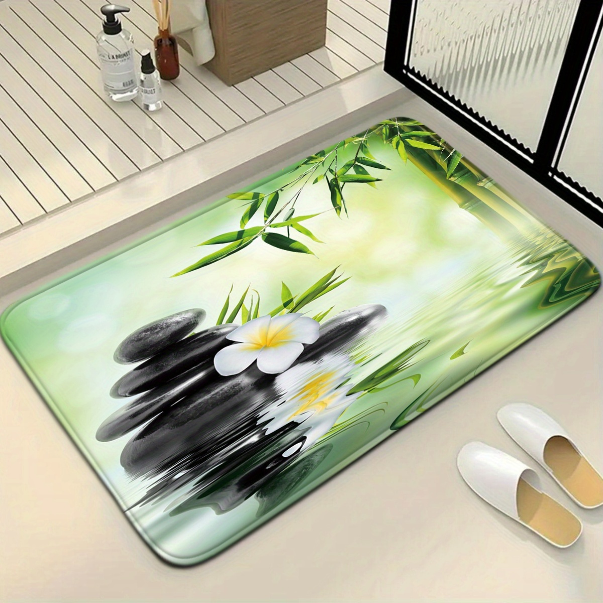 3-teiliges Toilettensitz- und  – Bamboo Bath Mat Bewertung und Preis