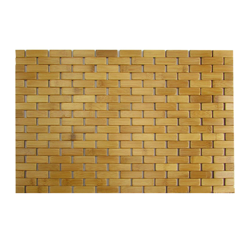 Badematte aus Teakholz, Füße,  – Bamboo Bath Mat Bewertung und Preis