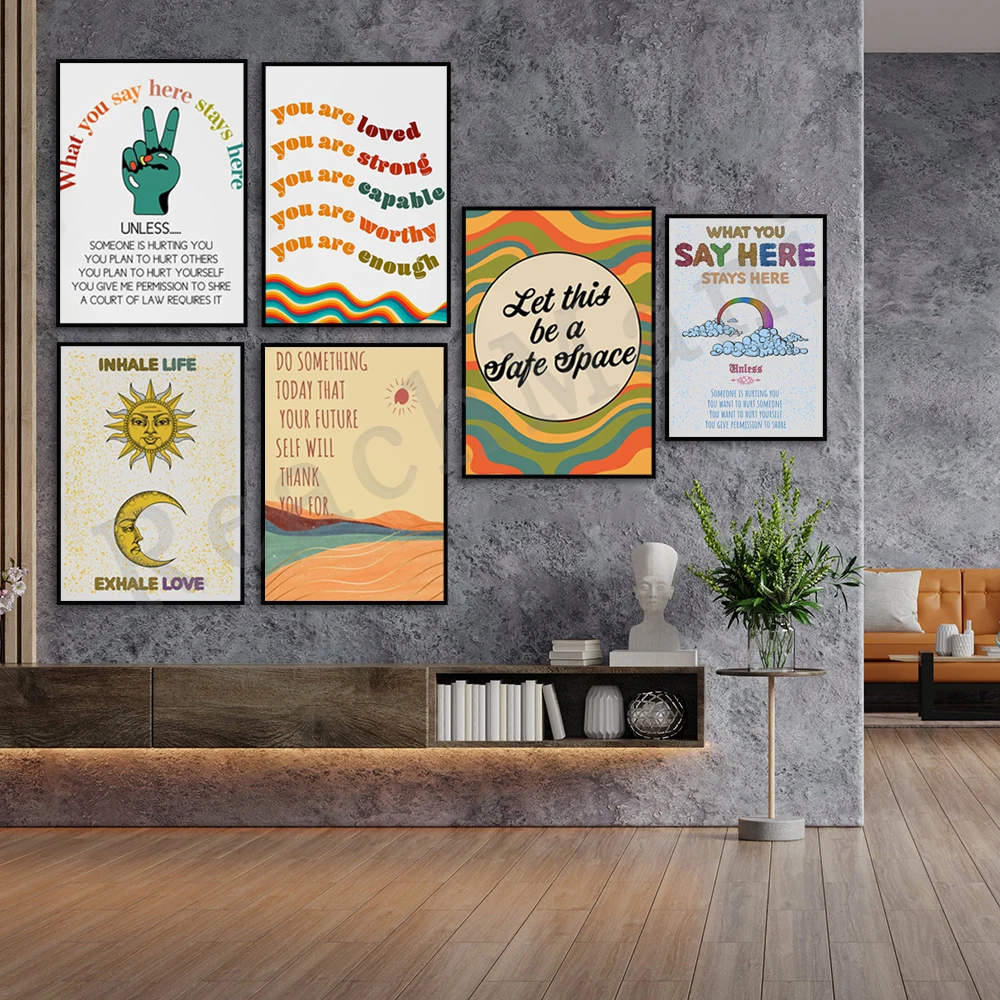 Selbstfürsorge Psychische Gesu – Health Wellness Poster Bewertung und Preis