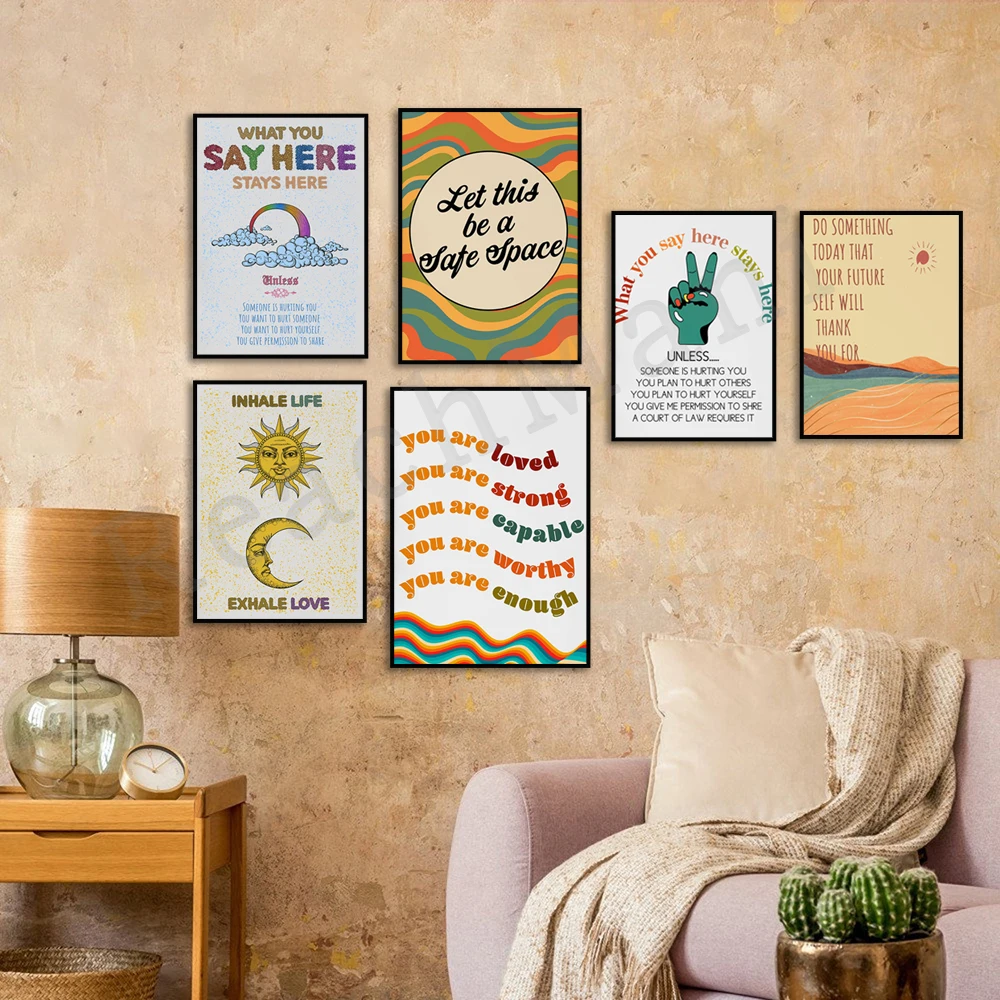 Selbstfürsorge Psychische Gesu – Health Wellness Poster Bewertung und Preis