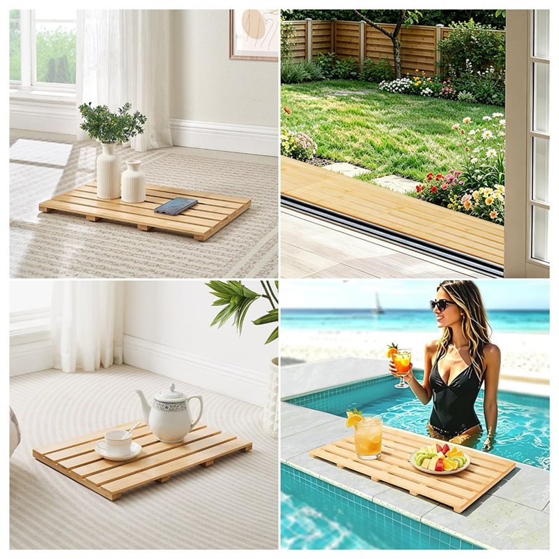 AB66-Bambus-Badematte, rutschf – Bamboo Bath Mat Bewertung und Preis
