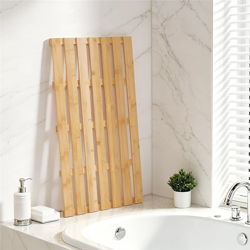 AB66-Bambus-Badematte, rutschf – Bamboo Bath Mat Bewertung und Preis