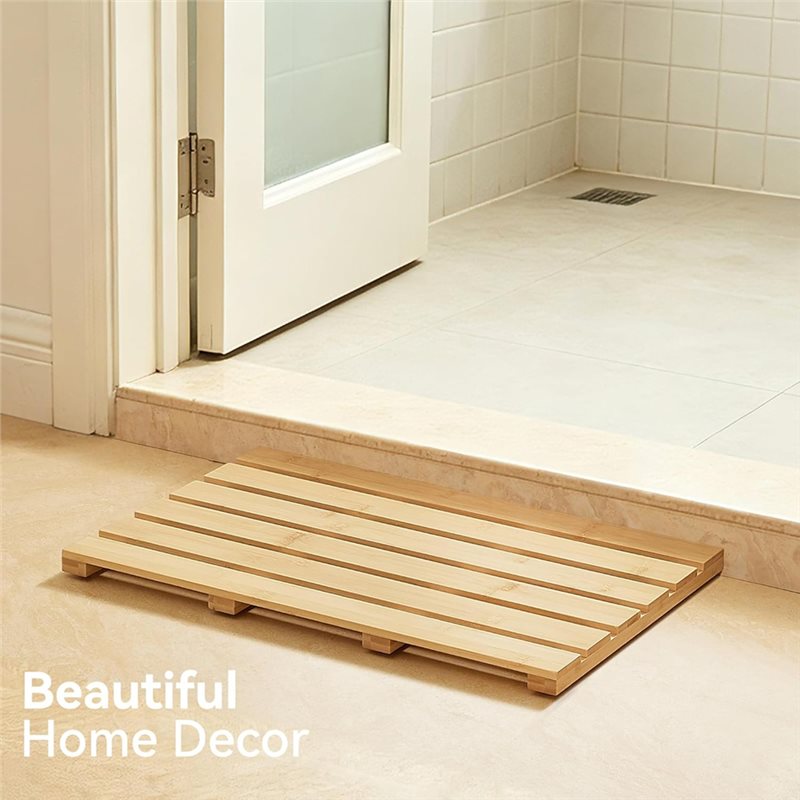 AB66-Bambus-Badematte, rutschf – Bamboo Bath Mat Bewertung und Preis